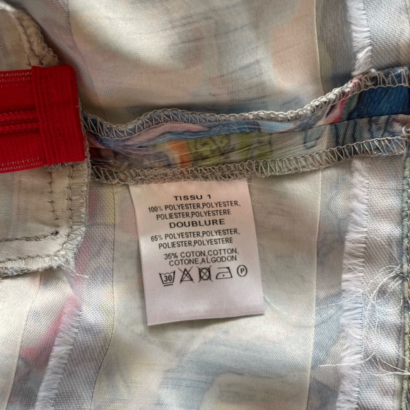 Adventures des Toiles fringe sleveless top - Picture 5 of 10